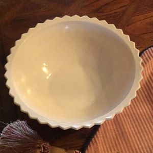Vintage pink milk glass bowl